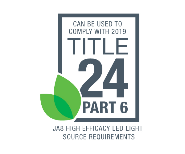 Can be used to comply with 2019 California Title 24 Part 6