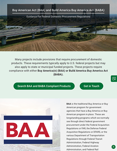 Buy American Page