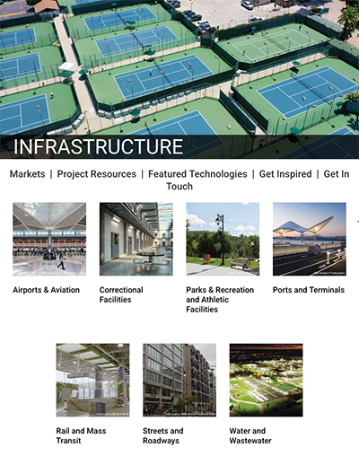 Infrastructure Page