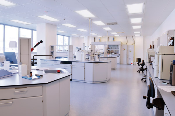 Clean room lighting from the Care Collection