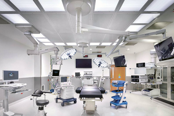 Surgical Suite lighting from the Care Collection