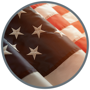 Image of flag representing Buy America(n) (BAA) and Build America Buy America Act (BABA) 